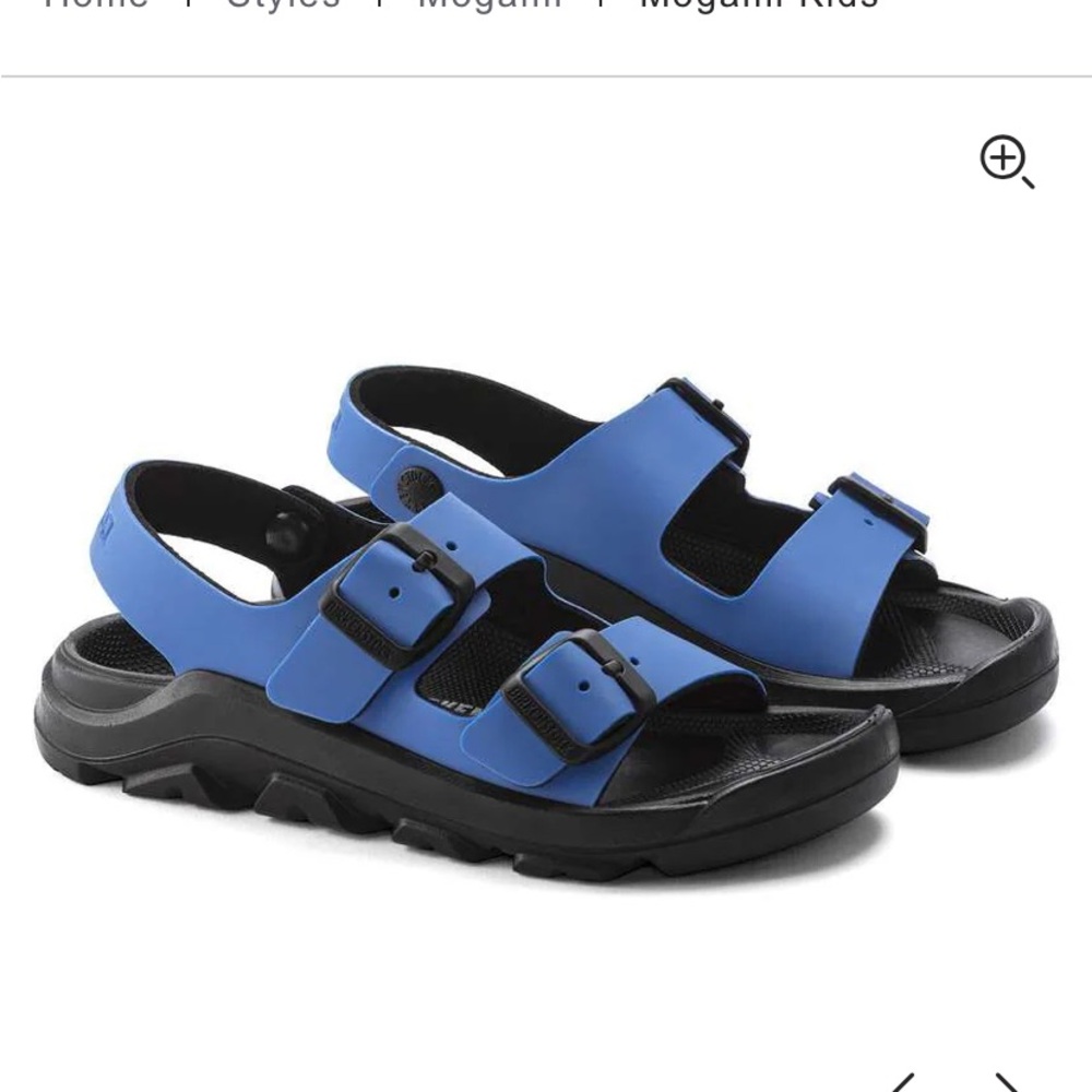 Birkenstock Mogami   Big kids sandals.